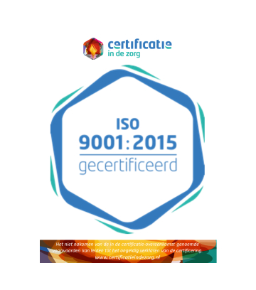 ISO 9001:2015 gecertificeerd